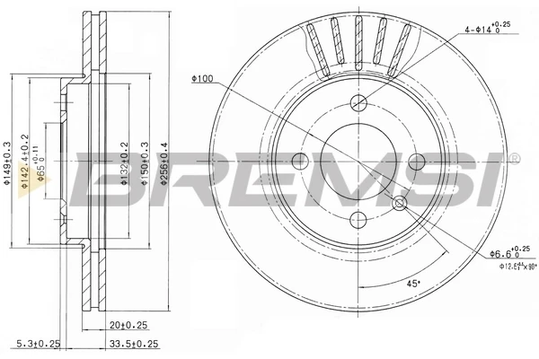 CD6207V Bremsi