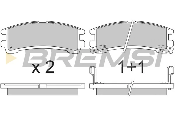 BP2619 Bremsi