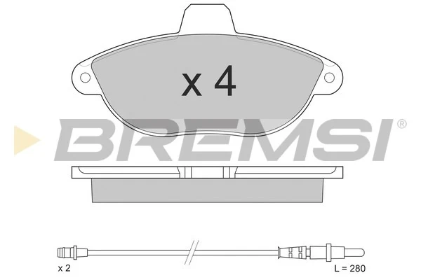 BP2678 Bremsi