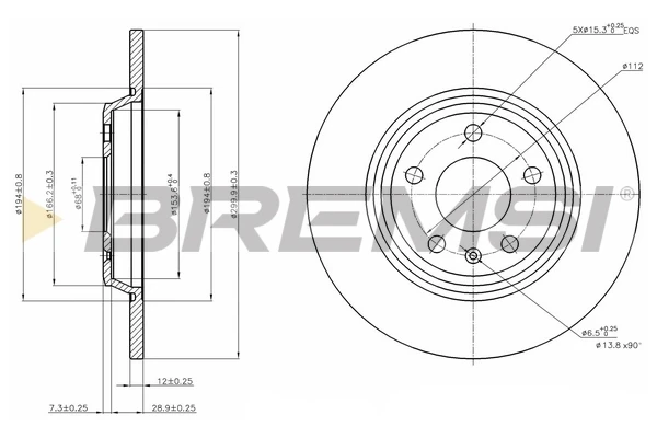 CD7666S Bremsi