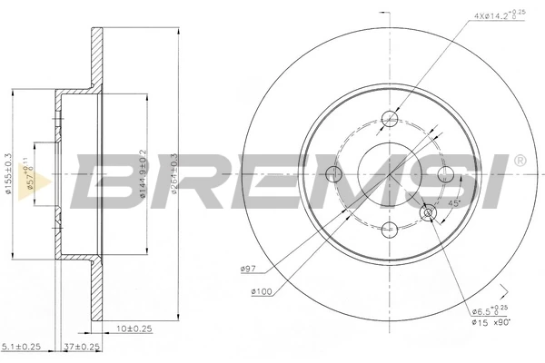 CD7313S Bremsi