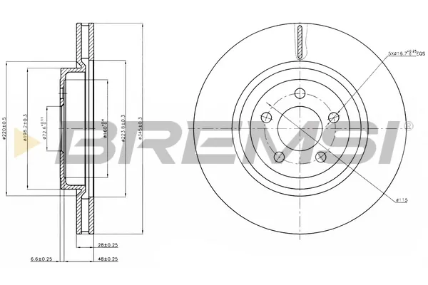 CD7765V Bremsi