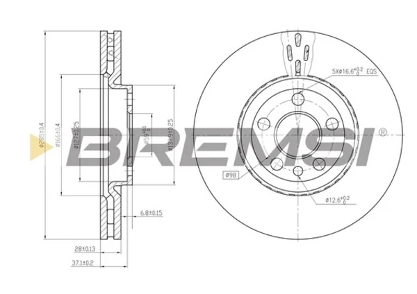 CD7165V Bremsi