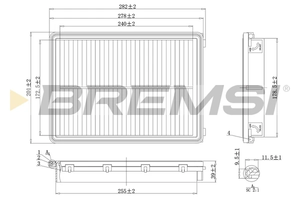 FA1589 Bremsi