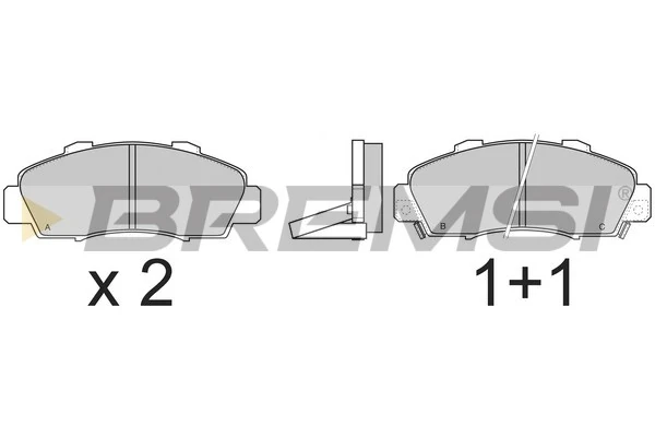 BP2543 Bremsi