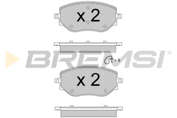 BP3889 Bremsi