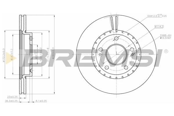 CD8187V Bremsi