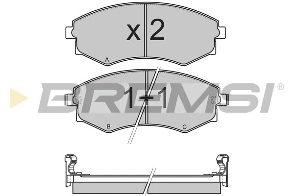 BP2964 Bremsi