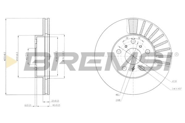 CD6403V Bremsi
