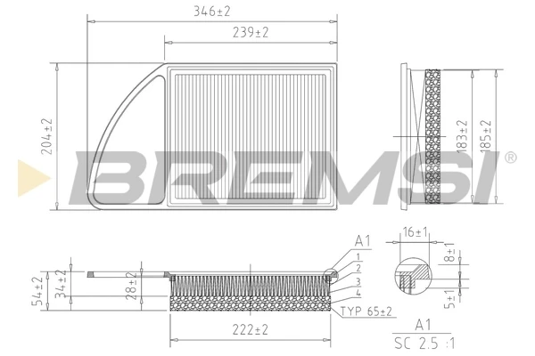 FA0216 Bremsi