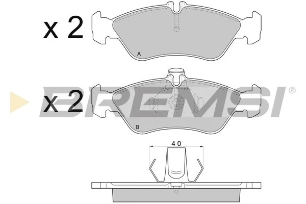 BP2689 Bremsi