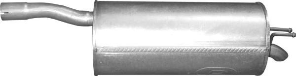 Silenciador posterior 07453 Polmostrow