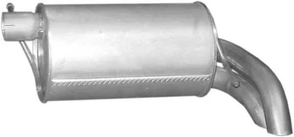Silenciador trasero 08671 Polmostrow