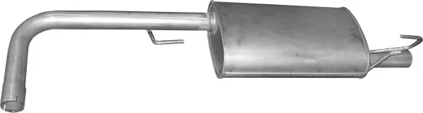 Silenciador trasero 15213 Polmostrow