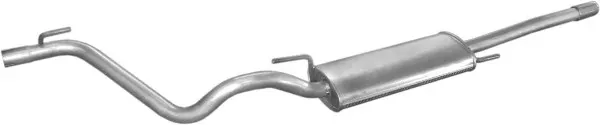 Silenciador trasero 30181 Polmostrow