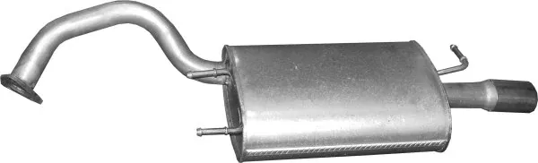 Silenciador trasero Mitsubishi Galant VIII