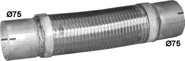 Chapa ondulada del silenciador MERCEDES BENZ TRUCK TRUCK ATEGO 1 