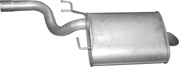 Silenciador trasero 0334 Polmostrow