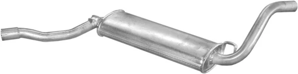 Silenciador posterior Audi 80 B2 (81, 85)