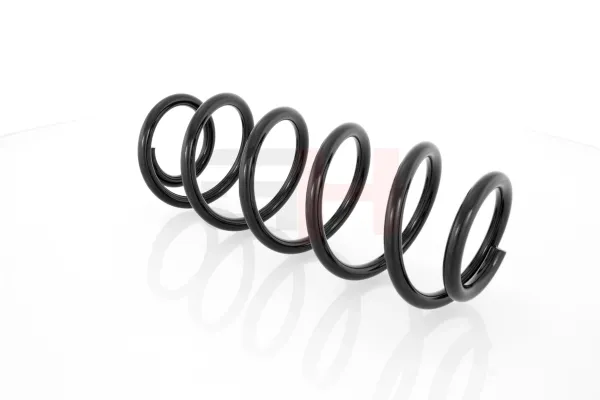 Muelle de suspensión eje delantero 8D0411105AL VAG