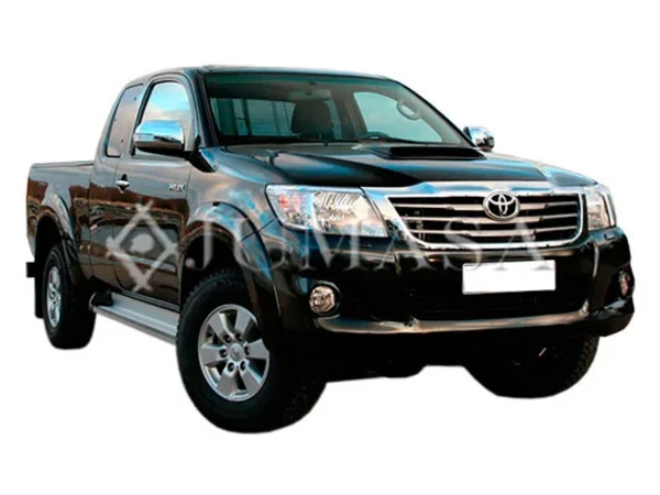Listón embellecedor/protector, parachoque delantero izquierdo Toyota Hilux (KUN25)