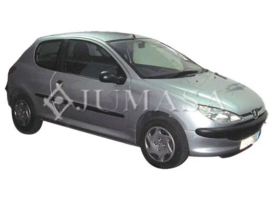 Puerta del maletero, trasera Peugeot 206 hatchback (2A/C) (1998 - 2008) precio, desde
