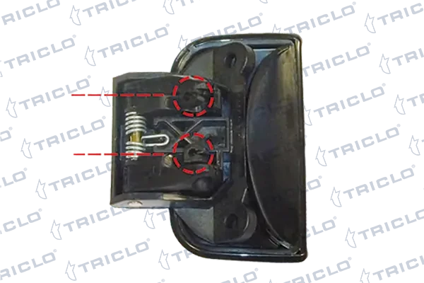 A 121338 TRICLO tirador de puerta exterior delantero izquierda