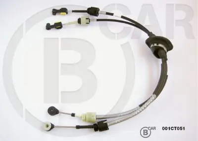 Cable de accionamiento, caja de cambios (selección de marcha) B car 001CT051