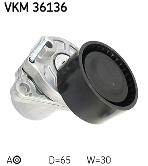 VKM 36136 SKF tensor de correa, correa poli v