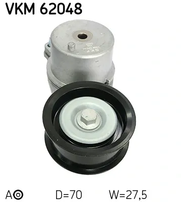 Tensor de correa poli V VKM62048 SKF