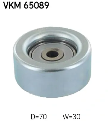 Polea inversión / guía, correa poli V VKM65089 SKF