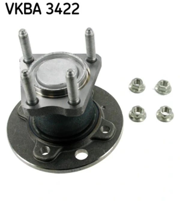 VKBA 3422 SKF cubo de rueda trasero