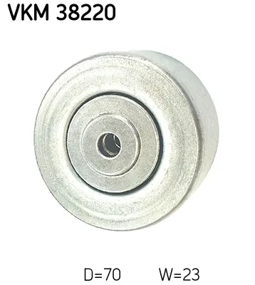 Polea tensora correa poli V VKM38220 SKF