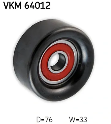 Polea tensora correa poli V VKM64012 SKF