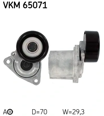 Tensor de correa poli V VKM65071 SKF