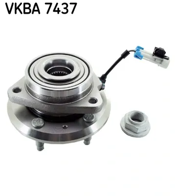 Cubo de rueda delantero SKF VKBA7437