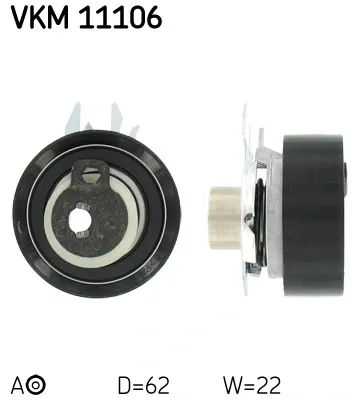 Rodillo tensor de la correa de distribución SKF VKM11106