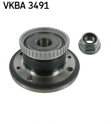 Cubo de rueda trasero VKBA3491 SKF