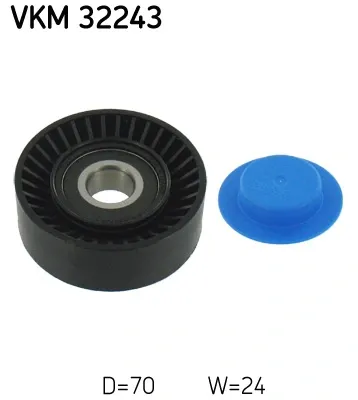 Rodillo tensor de la correa de transmisión SKF VKM32243