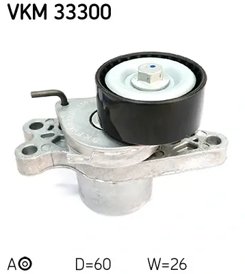 Tensor de correa poli V VKM33300 SKF