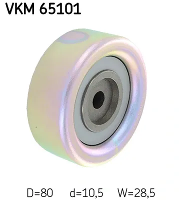 Polea inversión / guía, correa poli V VKM65101 SKF
