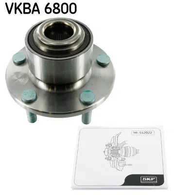 Buje de rueda delantero VKBA6800 SKF