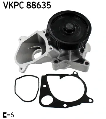 Bomba de agua VKPC88635 SKF