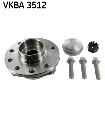 Buje de rueda delantero VKBA3512 SKF
