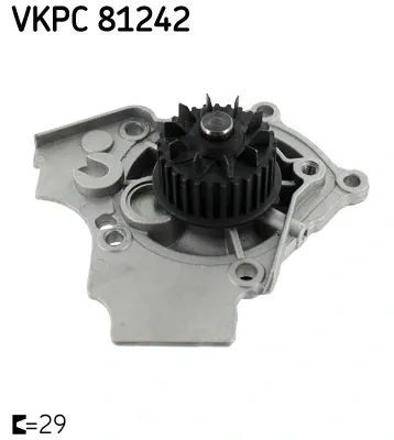 Bomba de agua VKPC81242 SKF