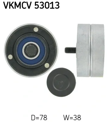 Polea tensora correa poli V VKMCV53013 SKF