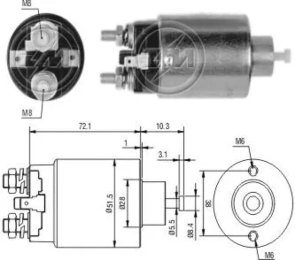 Interruptor magnético, estárter ZM699 ZM