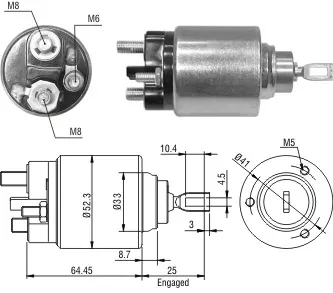 Solenoide de arranque Ford C-Max Grand