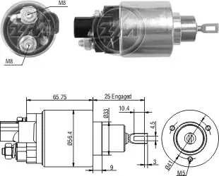 Interruptor magnético, estárter Toyota Corolla E12