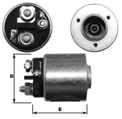Solenoide de arranque E7470 General Motors